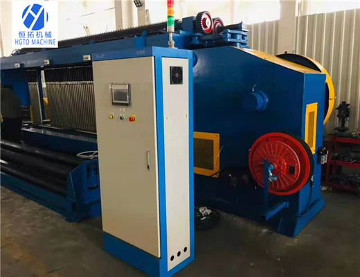 100mm عمودي التراب سلك شبكة آلة سداسية لمكافحة الصدأ