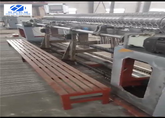 2500mm سداسية الأسلاك المعاوضة آلة التصنيع باستخدام الحاسب الآلي عكس نوع النسيج مع شبكة كبيرة الحجم