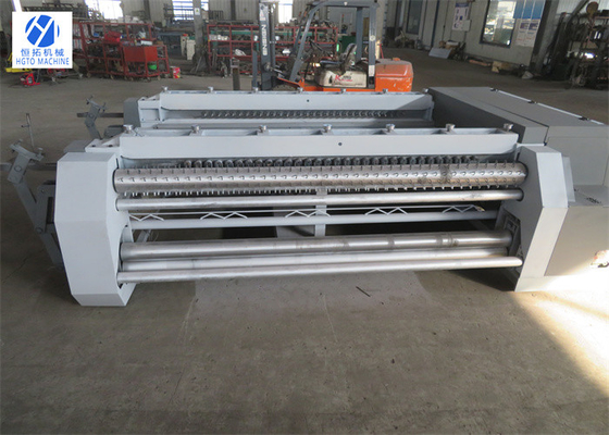 مكافحة التآكل سلك شبكة السمك ماكينة 50x70mm التحكم PLC